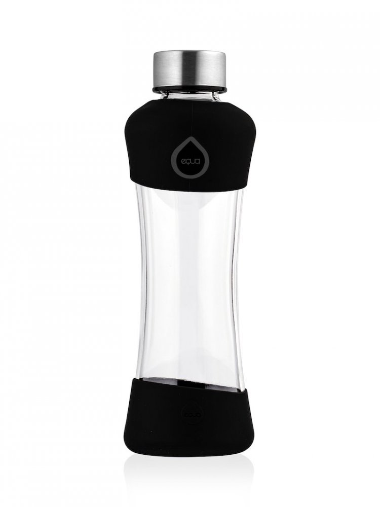 Levně Láhev na pití Equa Squeeze Active Black 550 ml