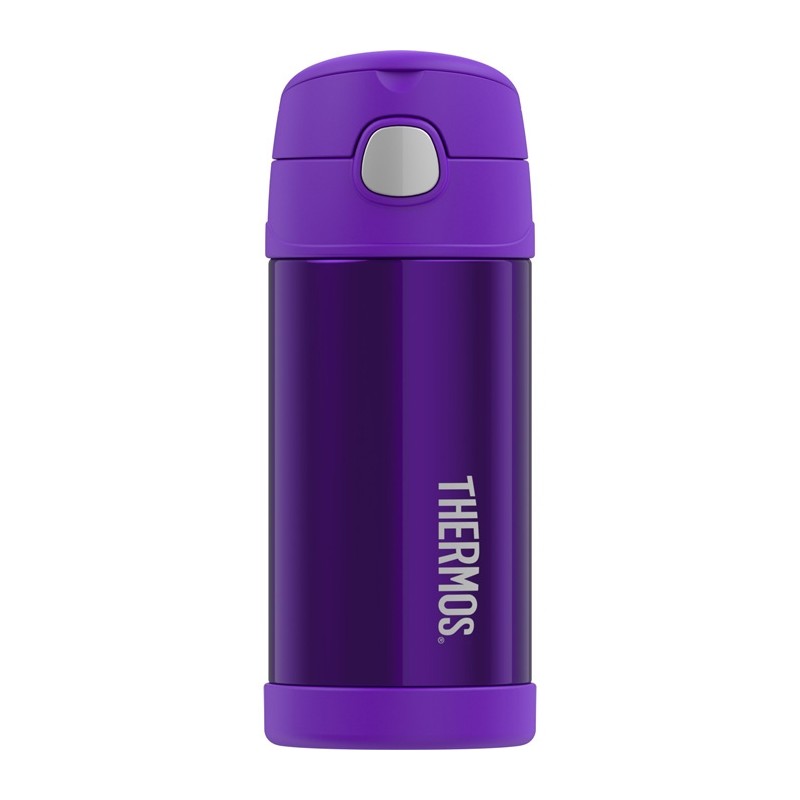 Levně Thermos Funtainer dětská termoska s brčkem 355 ml - fialová