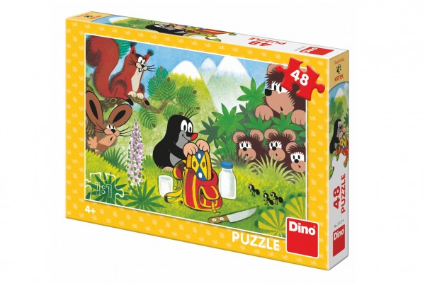 Levně Puzzle Krtek a svačina 48 dílků