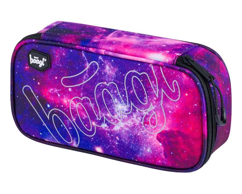 Penál etue Baagl Skate Galaxy