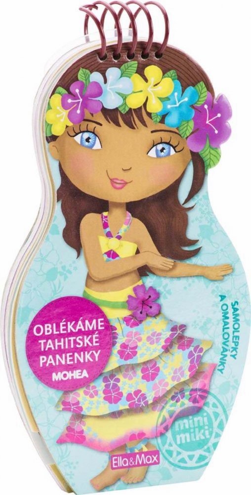 Levně Oblékáme tahitské panenky Mohea - omalovánky
