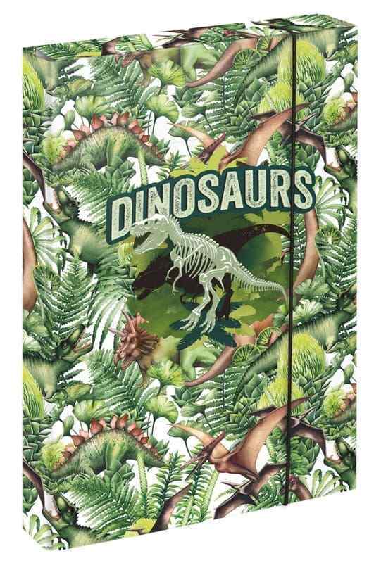Levně Desky na školní sešity A4 Jumbo Baagl Dinosaurus