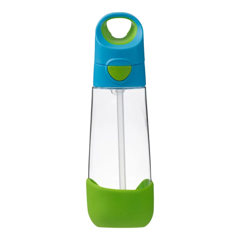 Levně B.Box láhev na pití s brčkem 600 ml – Ocean Breeze