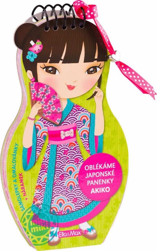 Levně Oblékáme japonské panenky - AKIKO