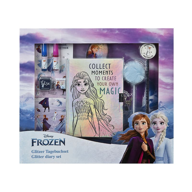 Levně Set diářů s glitry Oxybag Frozen