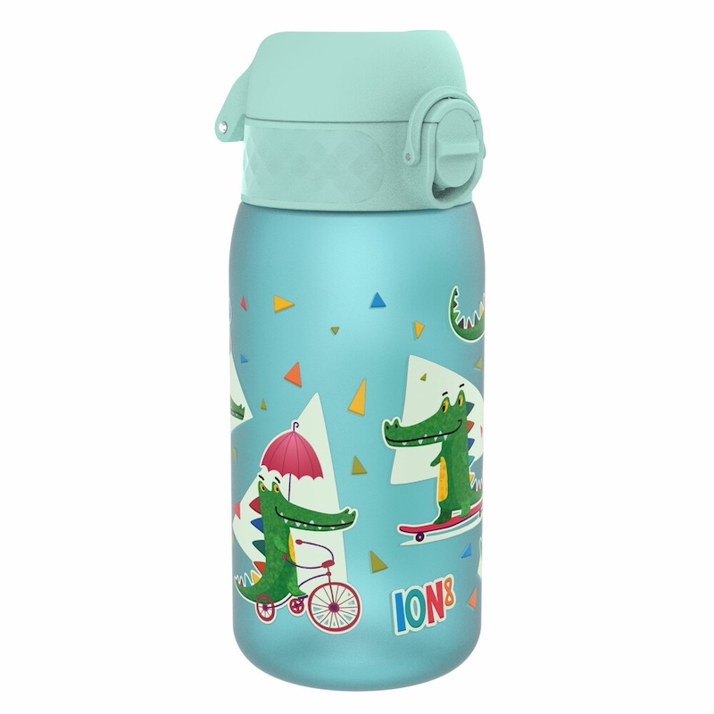 Levně Láhev na pití ion8 Leak Proof Crocodiles 350 ml