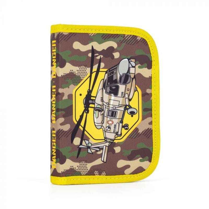 Jednopatrový školní penál Oxybag Helikoptéra