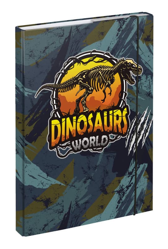 Levně Desky na školní sešity A4 Baagl Dinosaurs World