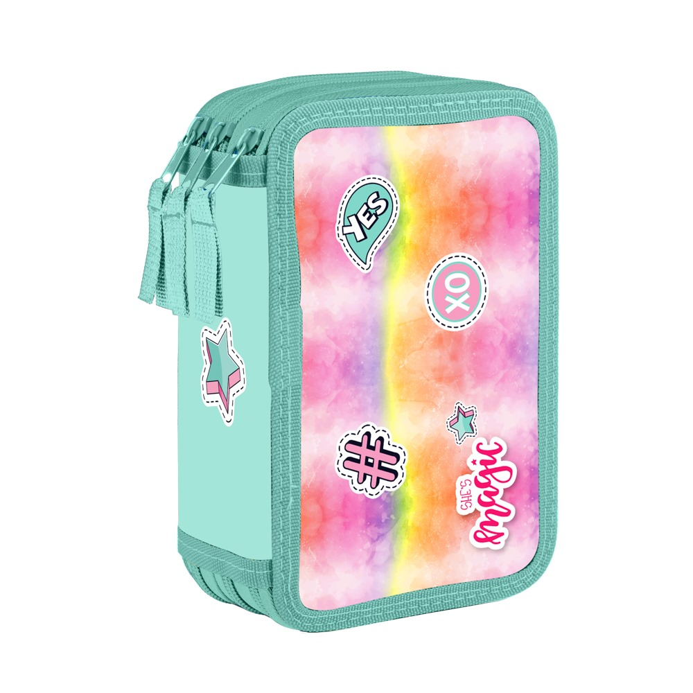 Třípatrový školní penál Oxybag Magic