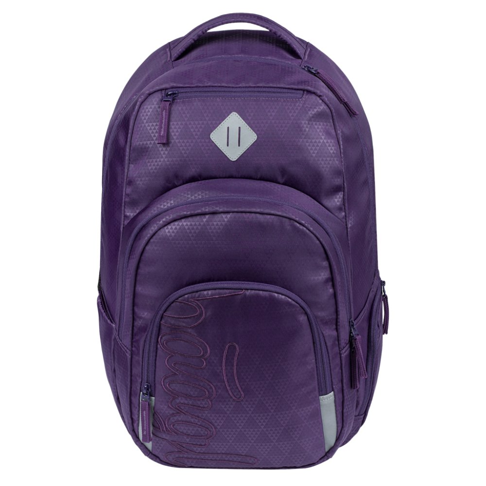 BAAGL Školní batoh Coolmate Plum