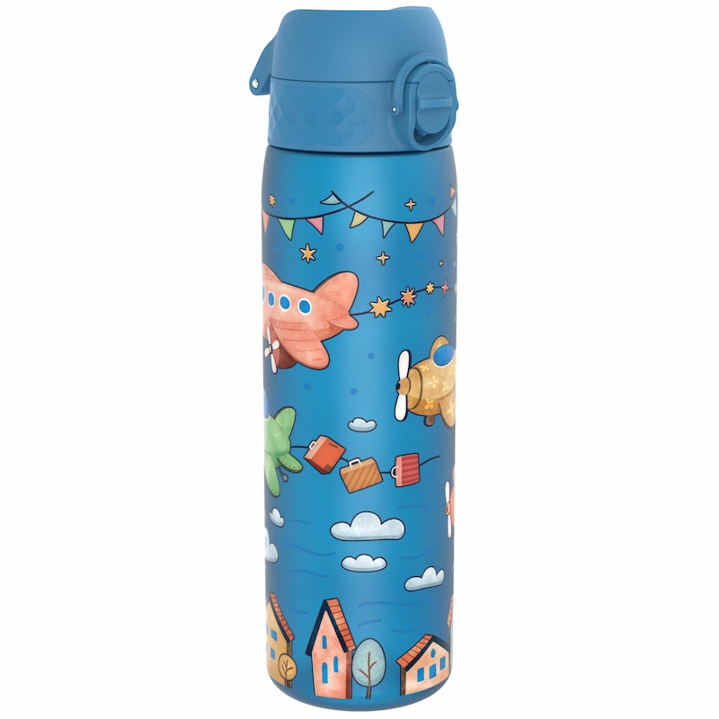Levně Láhev na pití ion8 Leak Proof Airplanes 500 ml