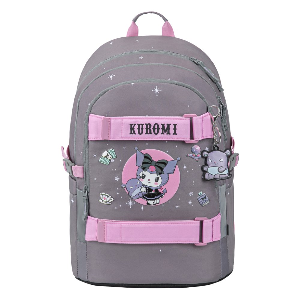 BAAGL Školní batoh Skate Kuromi Grey GRS