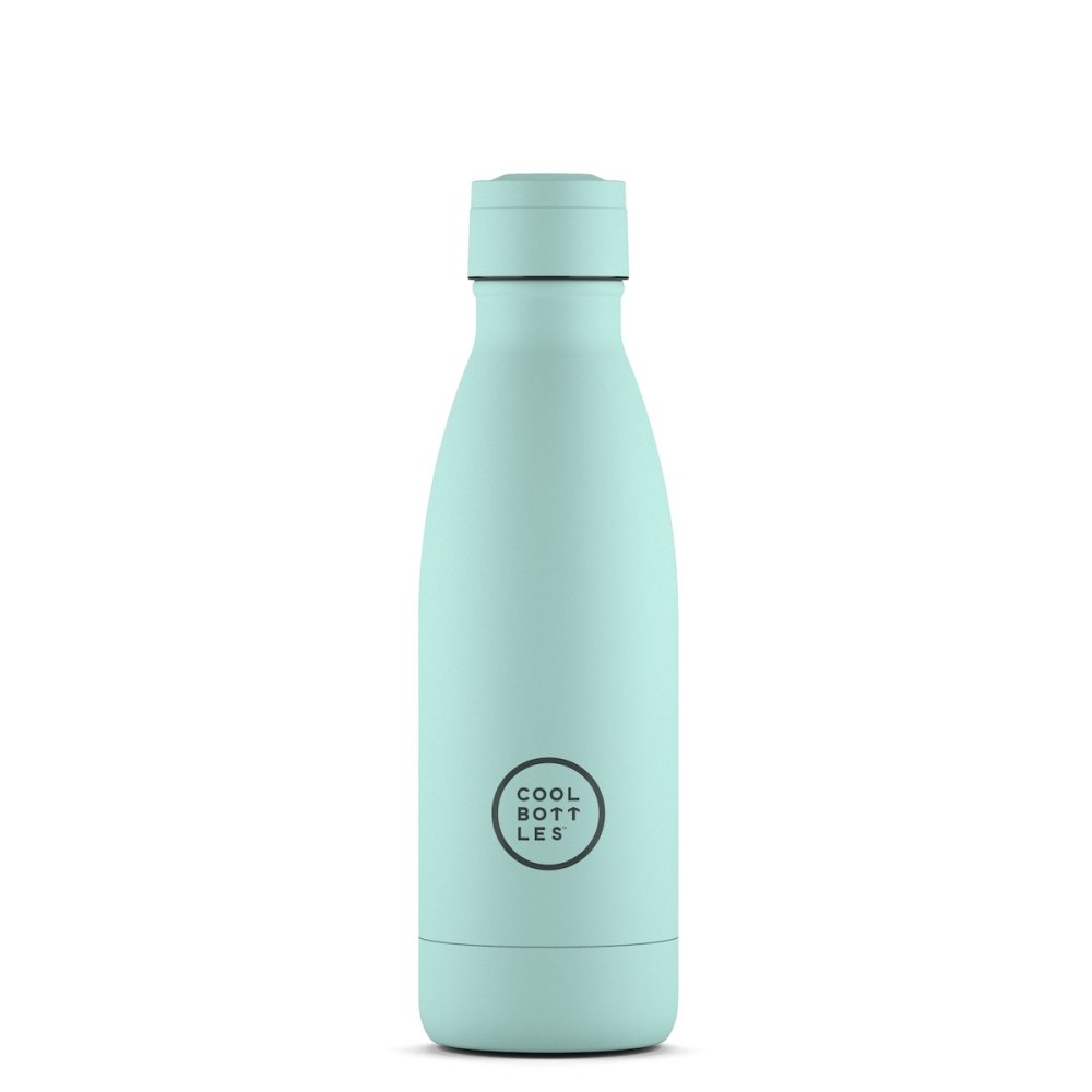Levně Nerezová termolahev COOL BOTTLES Pastel Sky třívrstvá 350 ml