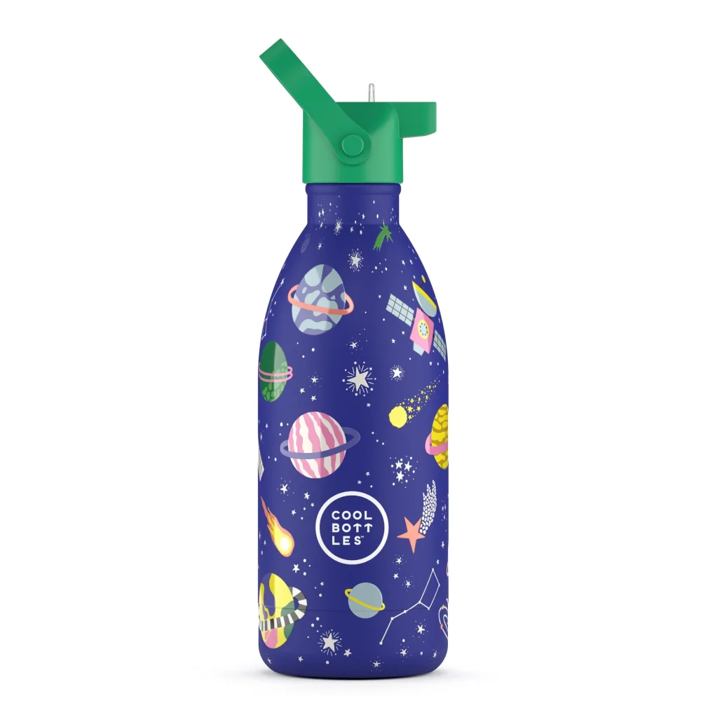 Levně Dětská nerezová termolahev COOL BOTTLES Kids Stellar Journey třívrstvá 500 ml 3D