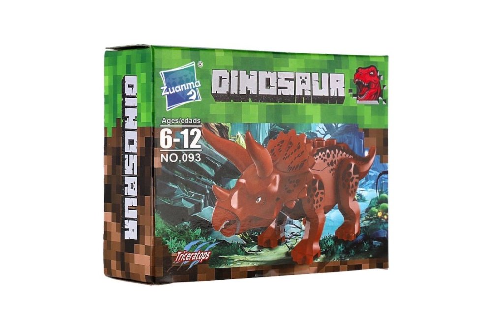 Levně Plastová stavebnice Dinosaurus Triceratops