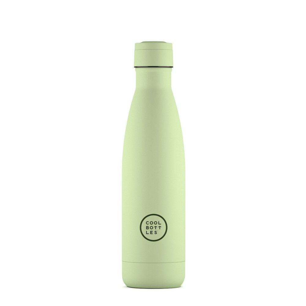 Levně Nerezová termolahev COOL BOTTLES Pastel Green třívrstvá 500 ml
