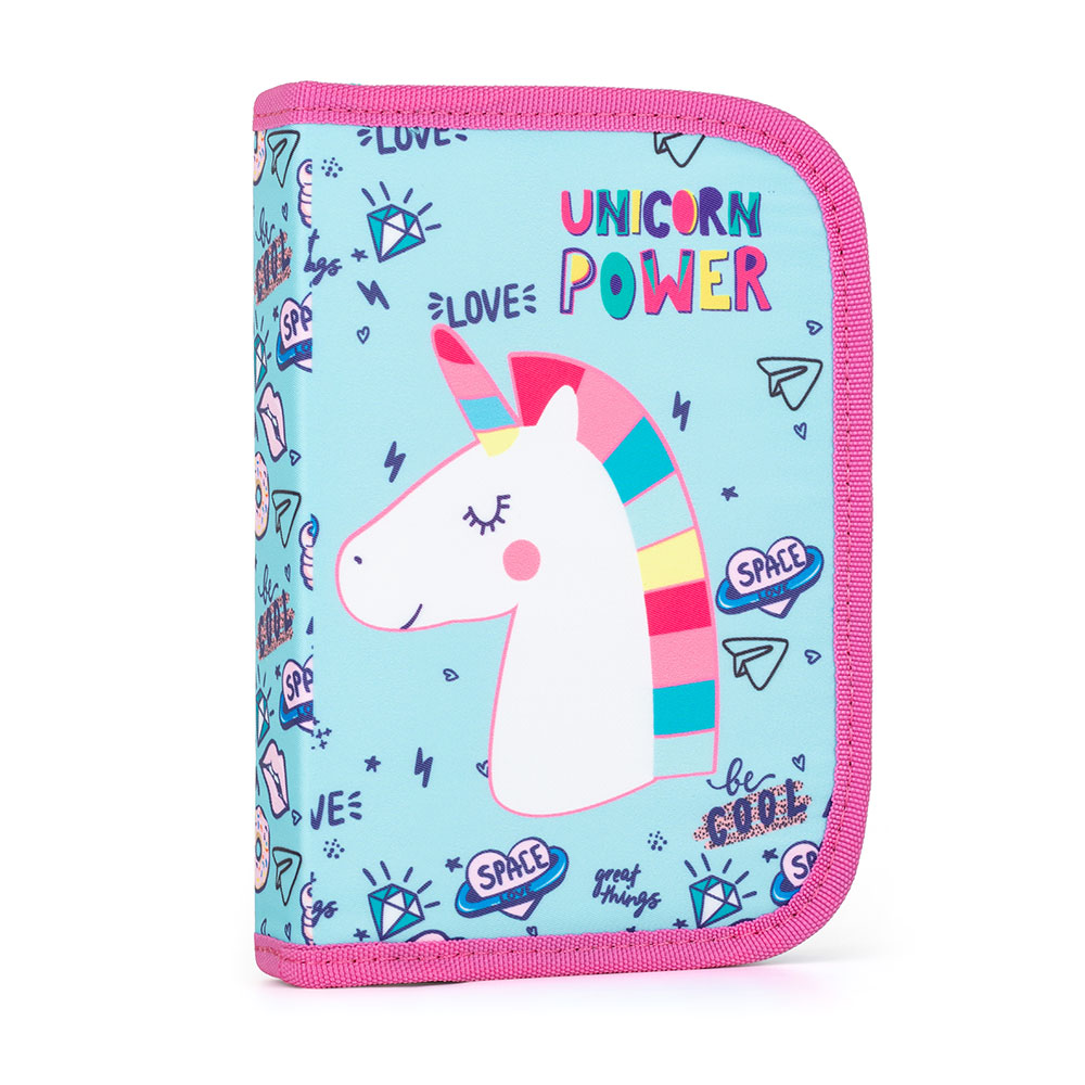 Jednopatrový školní penál Oxybag Unicorn iconic