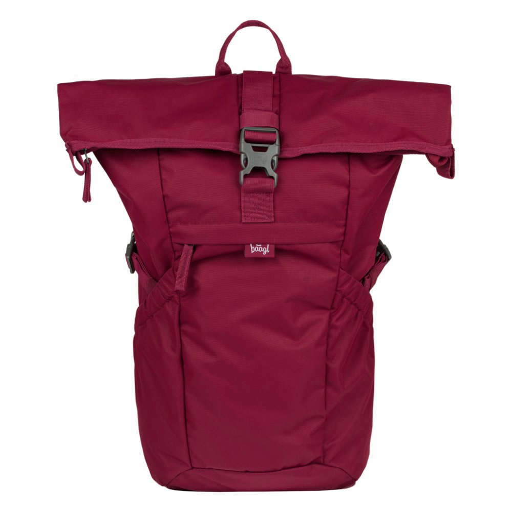 Levně BAAGL Batoh Roll Burgundy GRS