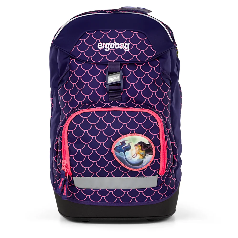 Levně Školní batoh pro prvňáčky Ergobag Prime Fluo růžový