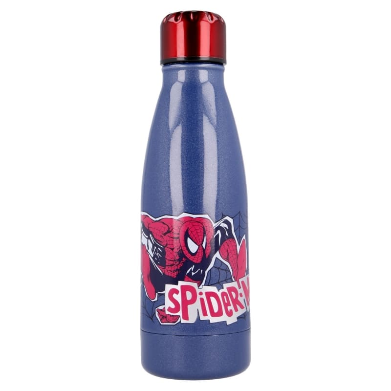 Levně Nerezová termoláhev na pití Stor Spiderman full web 340 ml