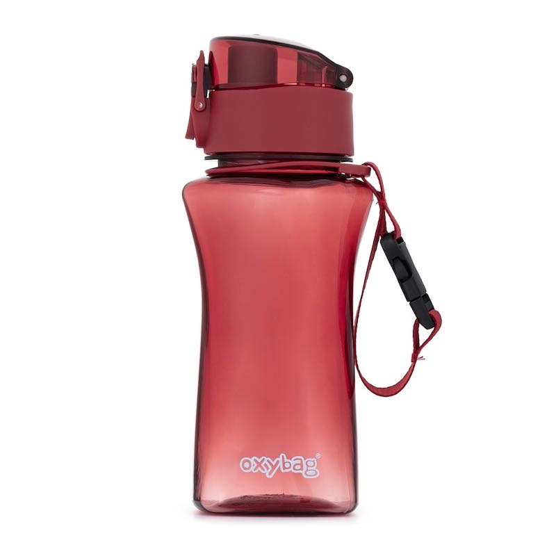 Levně Láhev na pití Oxybag OXY TWIST 400 ml pastel red