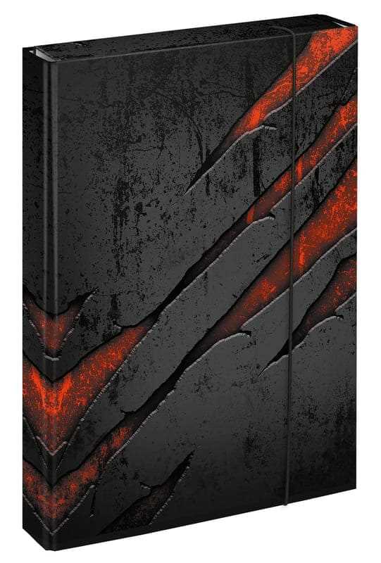 Desky na školní sešity A4 Jumbo Baagl Láva