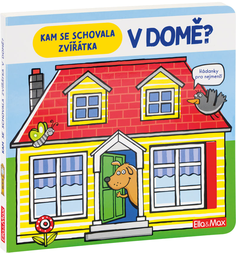 Levně Kam se schovala ZVÍŘÁTKA V DOMĚ – Hádanky pro nejmenší