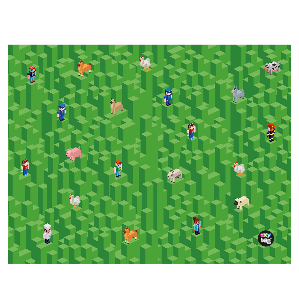 Levně Ubrus do výtvarné výchovy 65x50cm Playworld