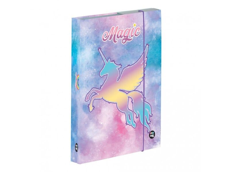Levně Box na sešity Oxybag A5 Jumbo OXY GO Unicorn