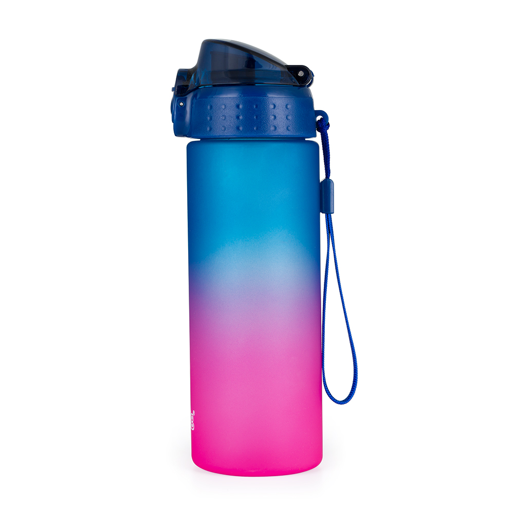 Levně Láhev OXY CLiCK 600 ml OXY Ombre Purple- blue