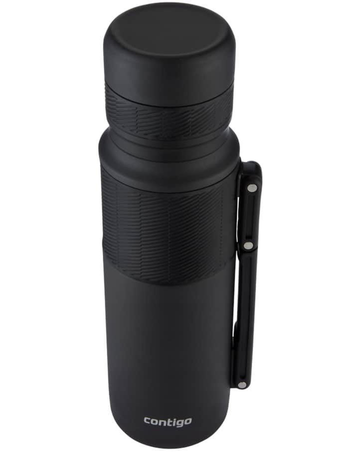 Levně Nerezová termoláhev na pití CONTIGO 1200 ml - Černá mat