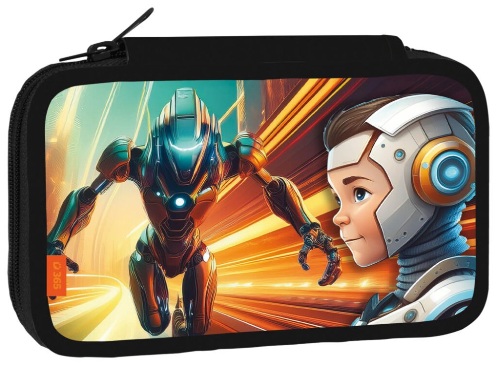 Levně Školní penál dvoupatrový Sci-fi