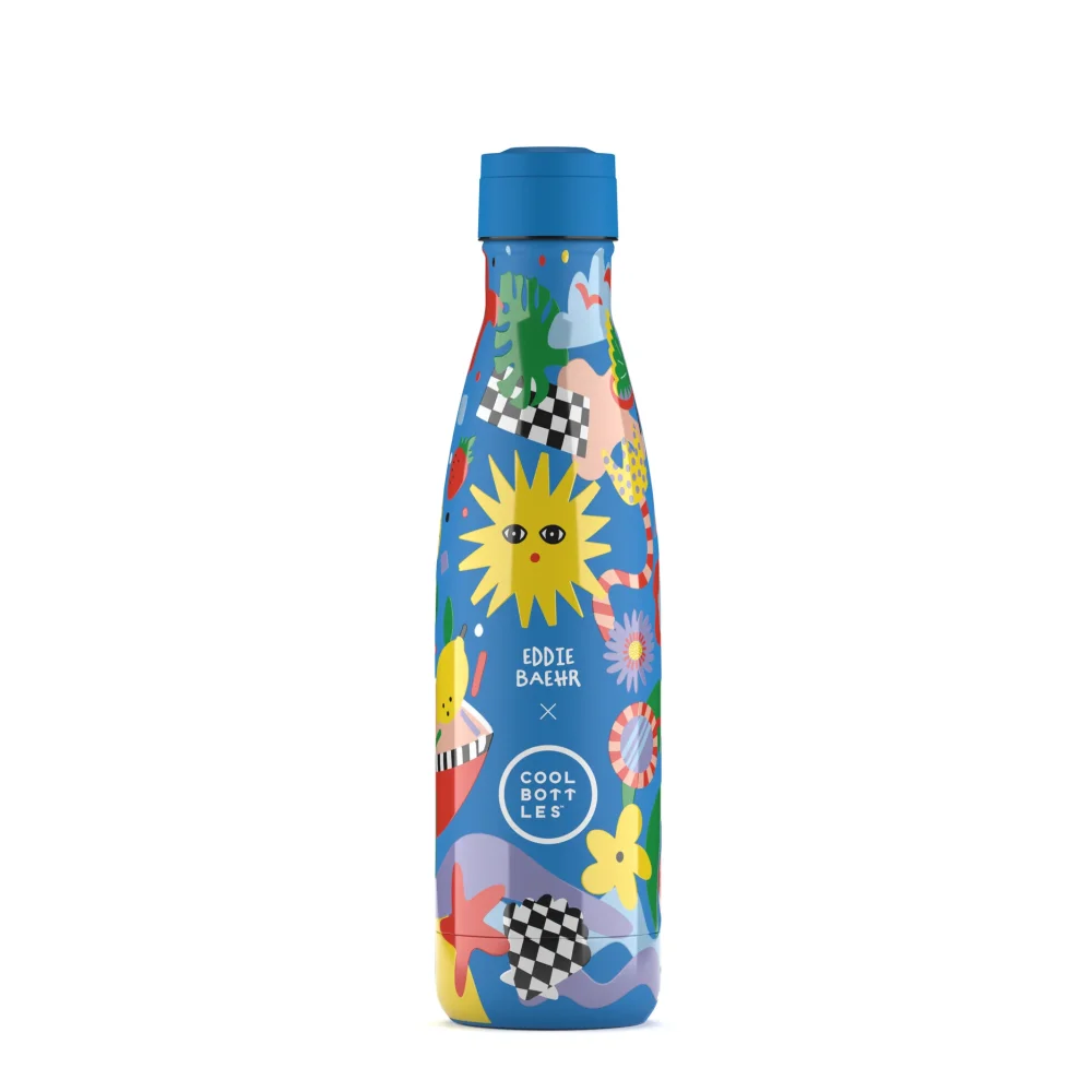 Levně Nerezová termolahev Cool Bottles Xclusive! Sunshine Fiesta třívrstvá 500 ml