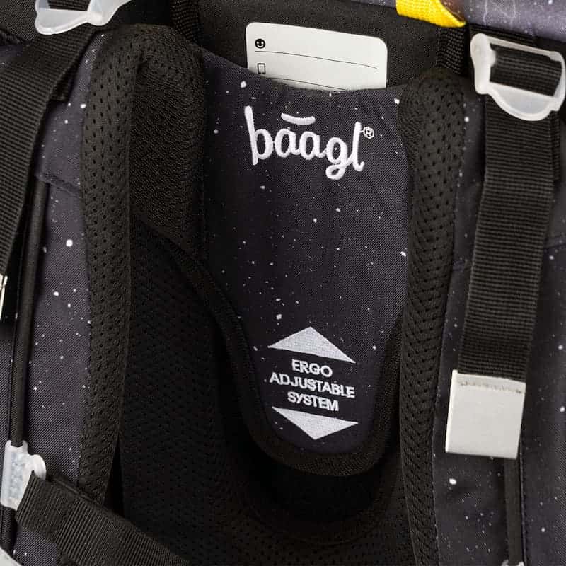Školní aktovka v setu pro prvňáčky Baagl Ergo Batman Storm - 3 díly