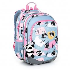 Školní batoh v setu Topgal Panda ELLY 22004 SET SMALL