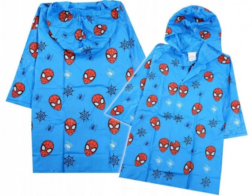 Dětská pláštěnka Spiderman, 4-5 let - 104/110cm