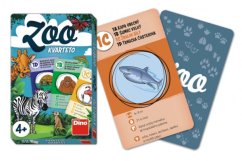 Kvarteto ZOO společenská hra karty 32ks v papírové krabičce 7x11x1cm - Dino