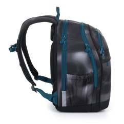 Studentský batoh Modré žíhání Topgal RUBI 25034 Studentský batoh Modré žíhání Topgal RUBI 25034