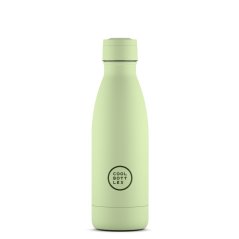 Nerezová termolahev COOL BOTTLES Pastel Green třívrstvá 350 ml