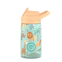Dětská nerezová termoláhev COOL BOTTLES Kiddie Wild Crew 350 ml 3D