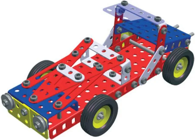 Stavebnice Merkur 016 Buggy 10 modelů 205 ks