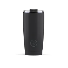 Termohrnček z nehrdzavejúcej ocele COOL BOTTLES Mono Black trojvrstvový 550ml