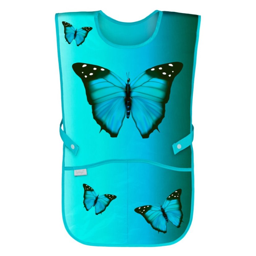 BAAGL SET 5 Airy Plus Butterfly: batoh, penál, sáček, zástěra, peněženka - Baagl