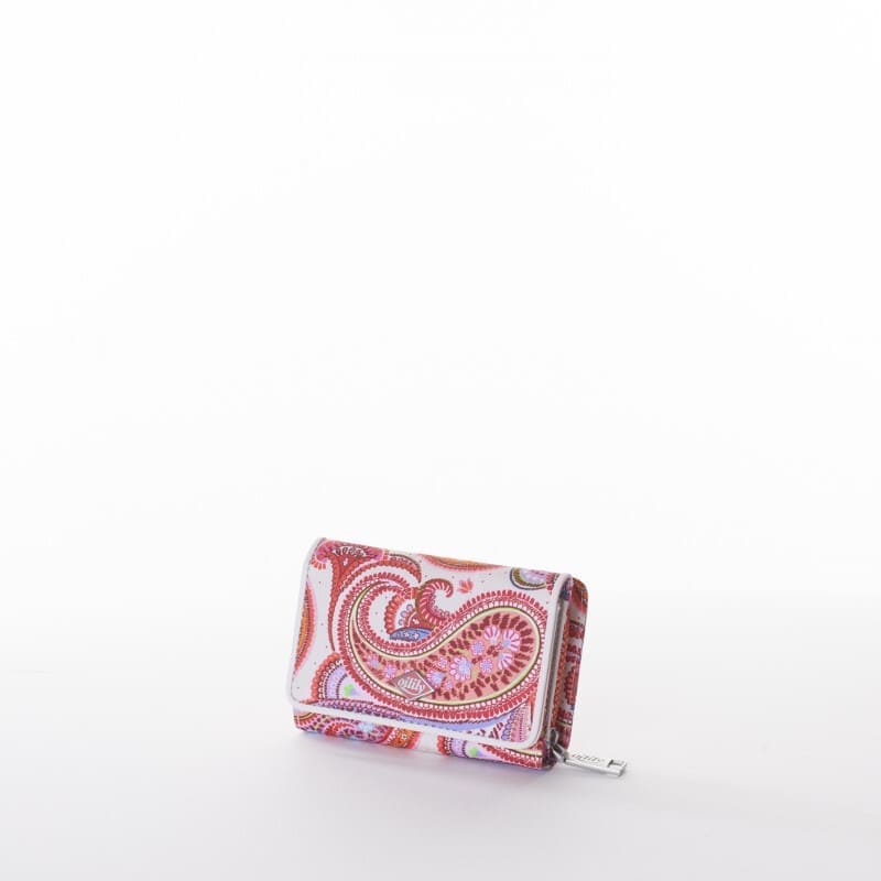 Dámská peněženka Oilily Vanilla malá, kolekce Summer paisley