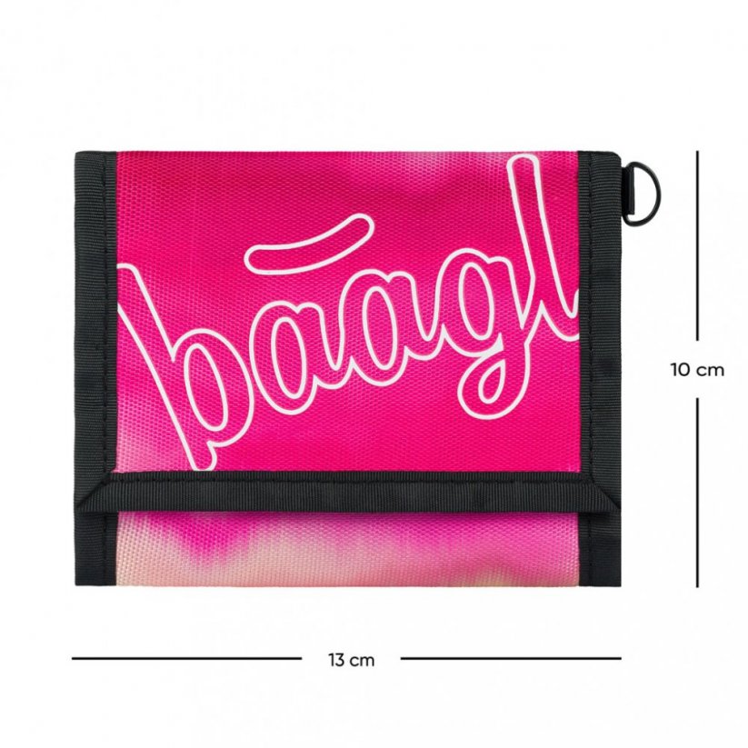 BAAGL Peněženka Pink Stripes - Baagl
