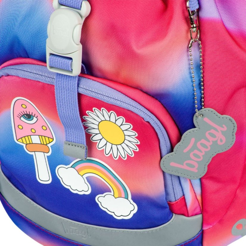 BAAGL Školní batoh Airy Hippie - Baagl