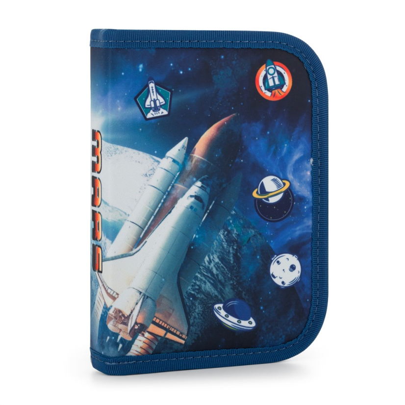 Penál 1 p. 2 chlopně, prázdný Space - Oxybag (Karton P+P)