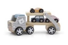 Drevený kamión s autíčkami PolarB