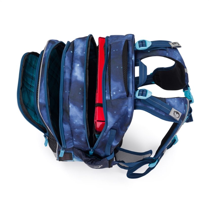 Bagmaster LUMI 24 D školní batoh – vesmírná loď - Bagmaster
