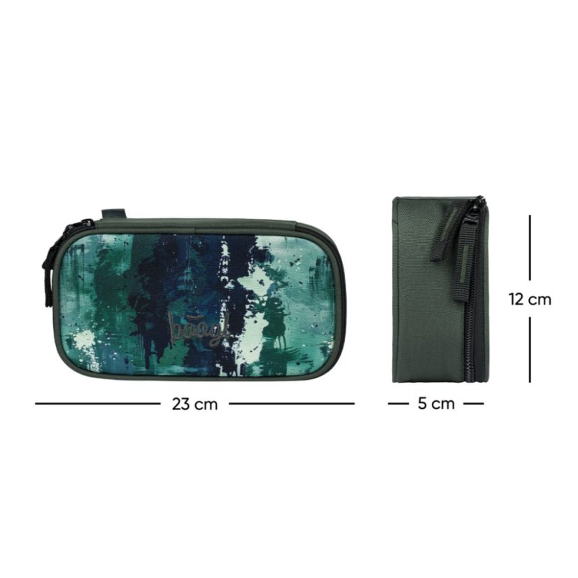 BAAGL Školský peračník etui Forest - Baagl